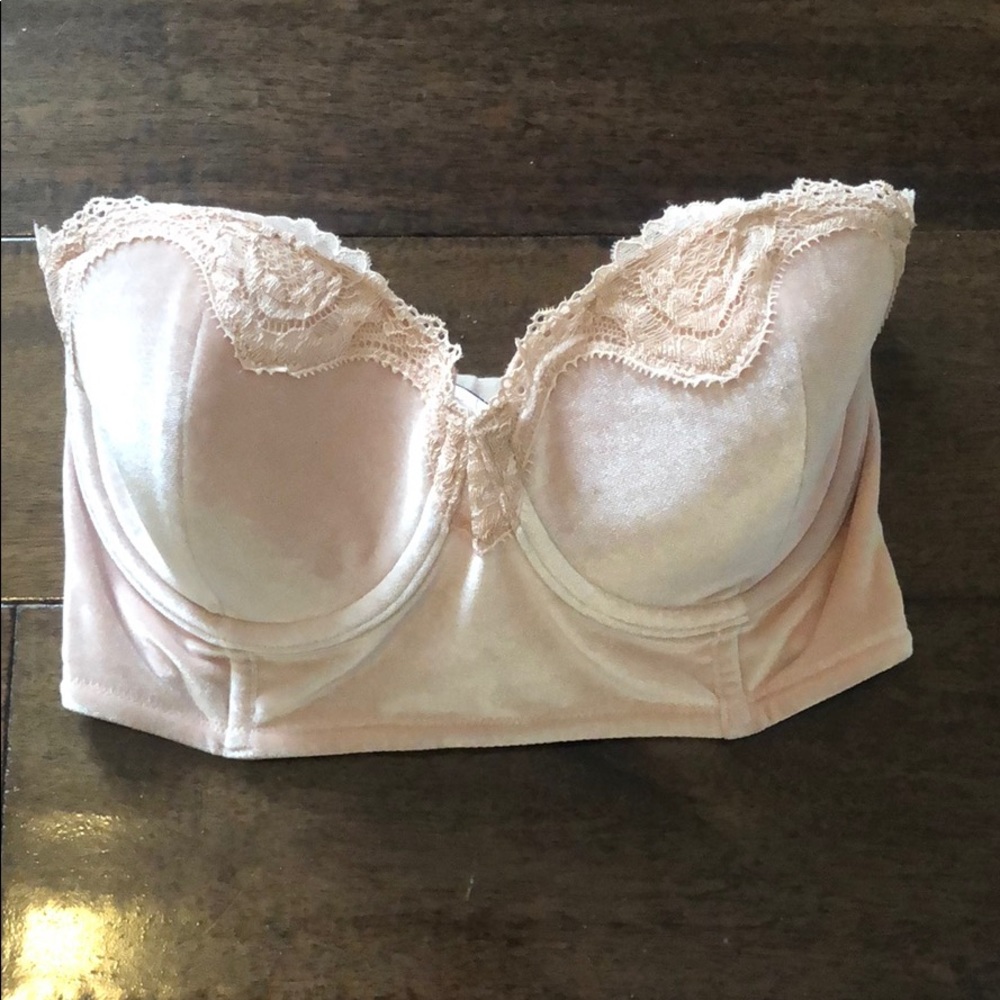 VS corset strapless bra